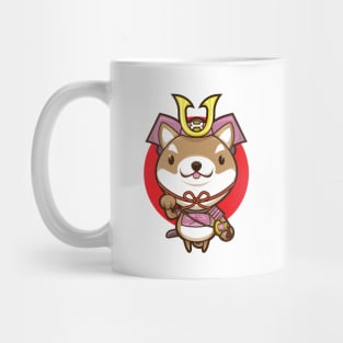 Samurai Shiba inu Mug